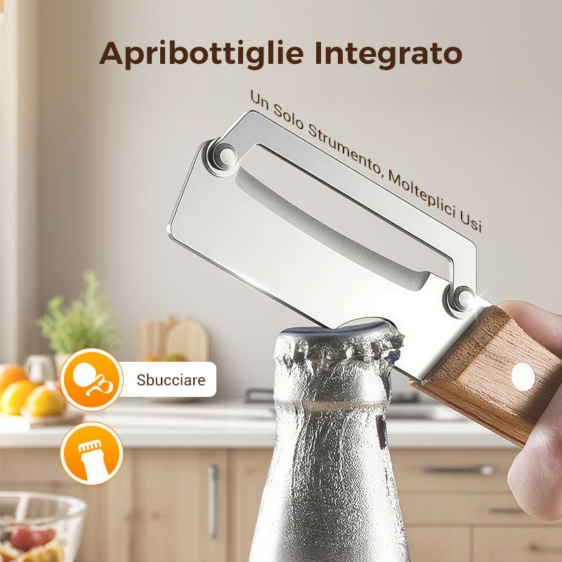 🥕 2 ACHETÉS, 1 OFFERT! 🔪 Épluche-Légumes Multifonctionnel – Lame en Acier Inoxydable, Manche Ergonomique & Idéal Pour Fruits & Légumes ✨