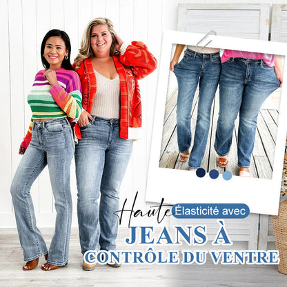 📢📢50 %  DE RÉDUCTION !! 🔥Pantalon stretch à taille haute pour les abdominaux 👖 + extensible à 360° pour une silhouette plus mince