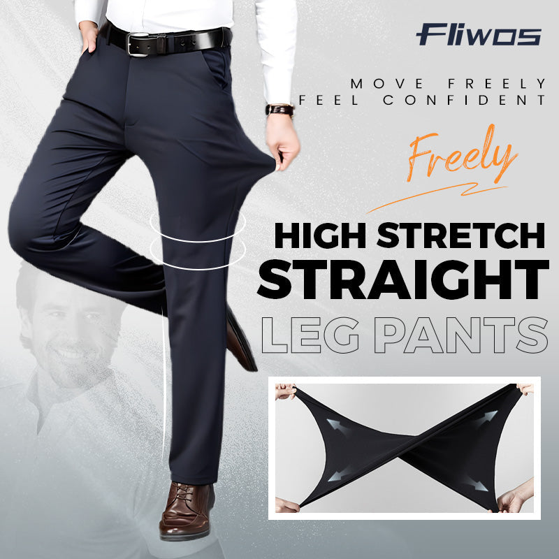 Pantalon habillé extensible Flowos pour homme