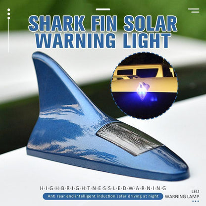 Voyant d'avertissement solaire en forme de nageoire de requin pour voiture