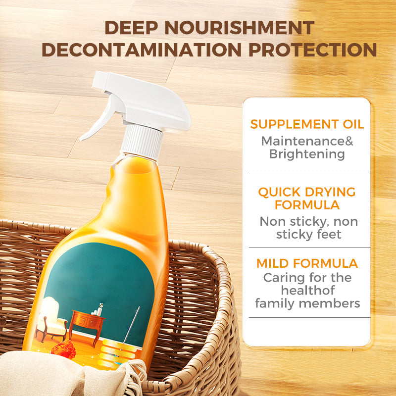 🪵 50% DE RÉDUCTION ! ✨ Spray nettoyant et lustrant efficace pour le bois – Nettoyer, nourrir & faire briller – sans traces, protège et ravive toutes les surfaces en bois 🌿