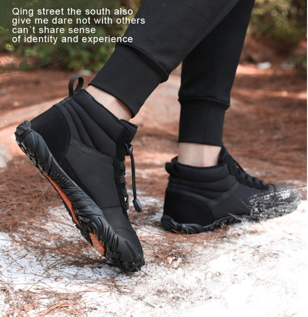 👟 50% OFF + LIVRAISON GRATUITE ! ❄️ Chaussures Pieds Nus Hiver - Antidérapantes & Imperméables 🏔️📦