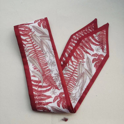 Foulard Imprimé Double Couche - Accessoire Cheveux, Cou & Sac