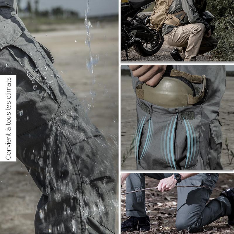 👖 60% DE RÉDUCTION! ✨ Pantalon Imperméable Plein Air - Coupe-Vent avec Taille Élastique pour Randonnée et Voyages 🌧️🏔️