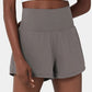 ✨️ 2025 It soldes 49% de réduction🥰 Short de yoga 2-en-1 avec taille haute et poches latérales