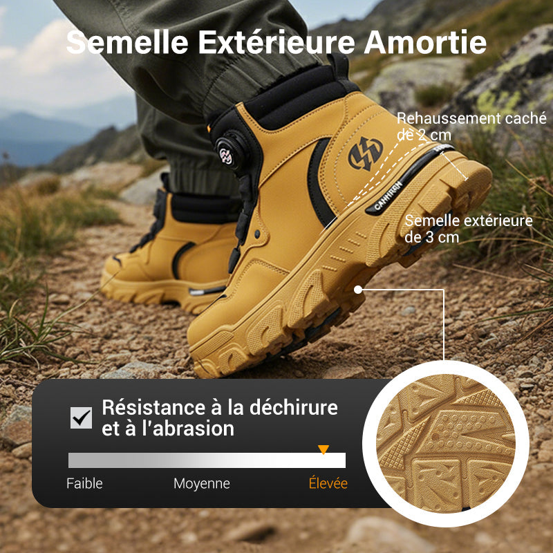 👞 60% DE RÉDUCTION ! ⛰️ Chaussures de Travail Homme – Imperméables, Antidérapantes & Confort Toute la Journée 🛡️