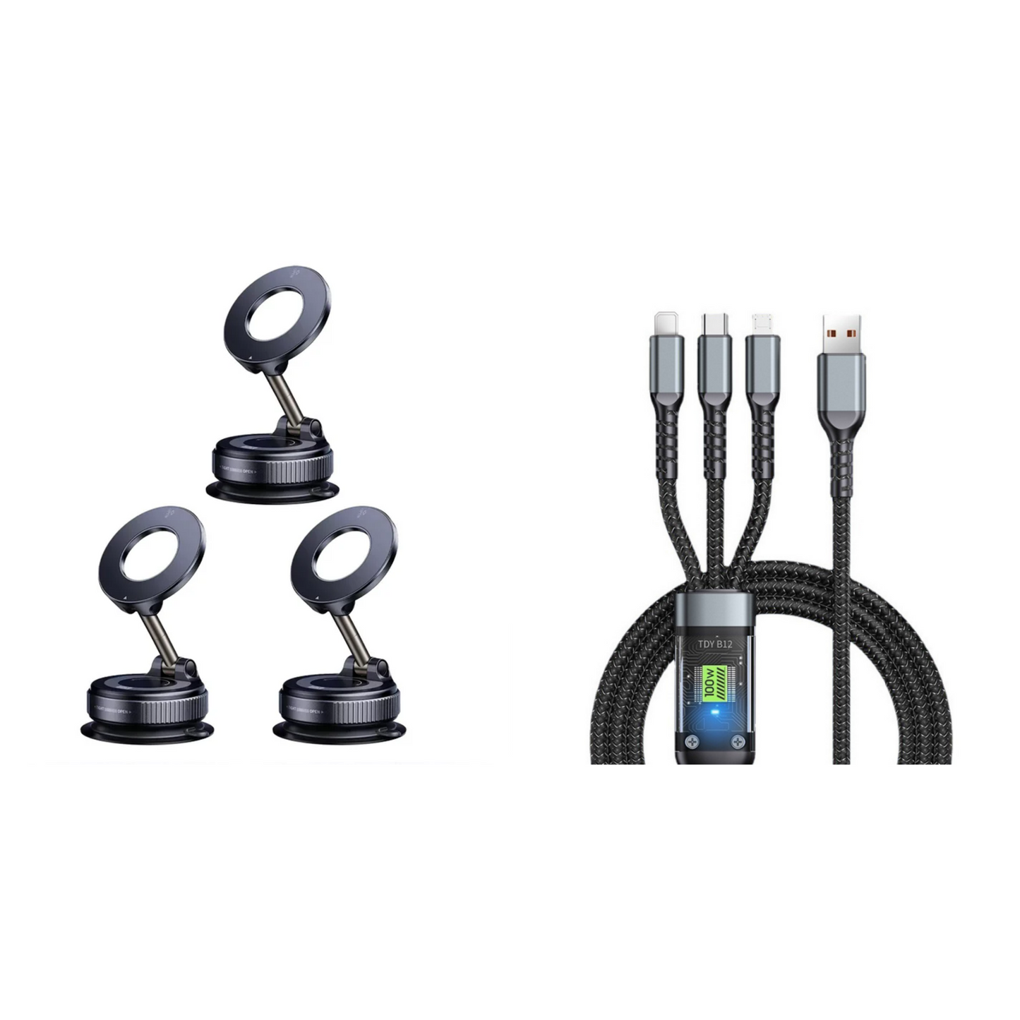 🔥SOLDES🔥Support magnétique pliable pour téléphone portable