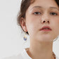 Nouvelles boucles d'oreilles en diamant en forme de cœur