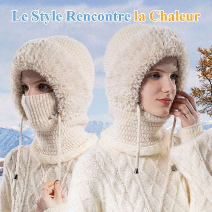 🧣 50 % de réduction immédiate ! 🔥 Sweat à capuche 3-en-1 pour femme