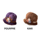 🎄Promotion de Noël -49% - Bonnet en tricot fleuri pour femme