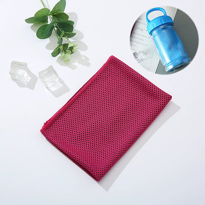 🔥Offre spéciale été ! 1 acheté = 1 offert !⚡Plus de 50 000 vendus !❄️Serviette rafraîchissante anti-transpiration à utiliser partout et à tout moment ! Réutilisable, douce, absorbante et rafraîchissante.
