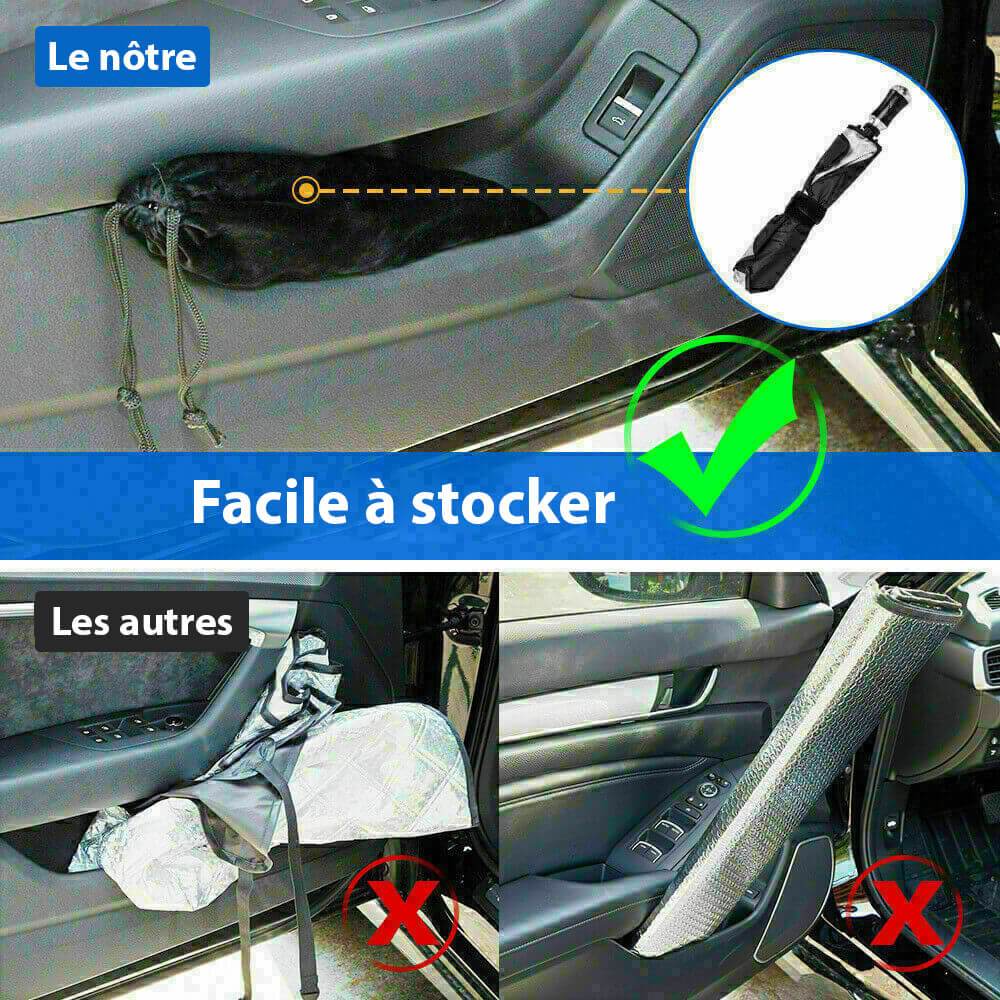 ⏳Durée limitée -50 %💥Parapluie de Voiture Pliable - Protection contre la Chaleur et les UV ☀️☂️ - Idéal pour Garder Votre Voiture au Frais!