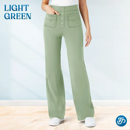 💖DERNIER JOUR DE SOLDE : 50 % DE RÉDUCTION 💐 Pantalon de ville extensible à taille haute pour femme, nouveau modèle 2026