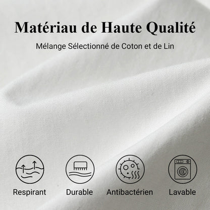 🌷Vente de printemps 53% de réduction🍀Robe à col rond à imprimé botanique pour femmes