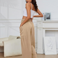 ⏳Offre à durée limitée : 50 % de réduction💥👖Pantalon de loisirs en lin à jambes larges pour femme