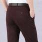 Pantalons classiques à taille haute pour homme