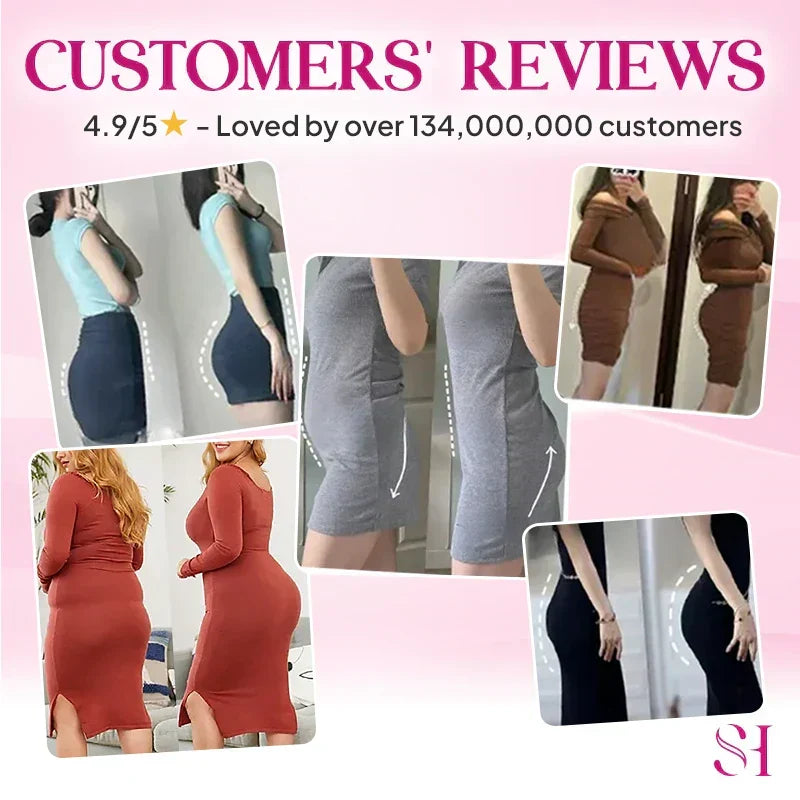 💞Culotte gainante à taille haute, anti-fuites, galbant les fesses