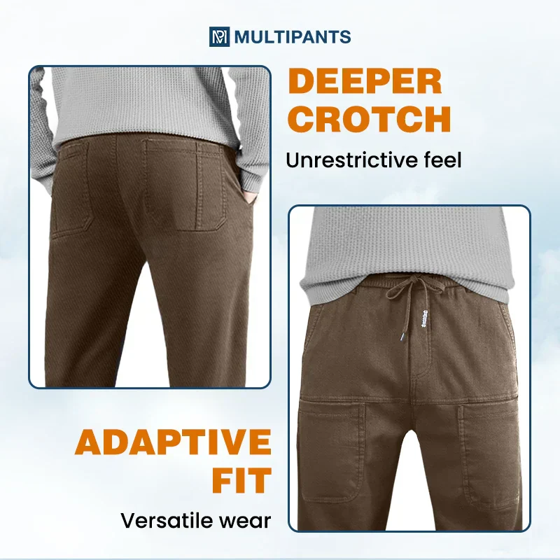 🎁Vente Flash -70%🏆MultiPants – Pantalon Cargo Extensible Multi-poches Haute Résistance