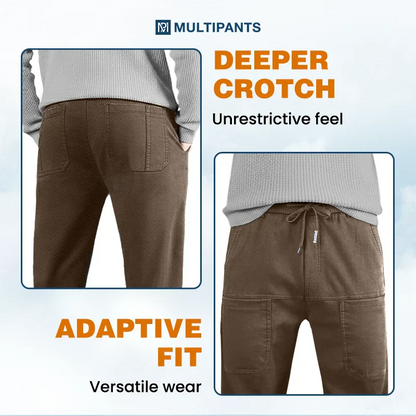 🎁Vente Flash -70%🏆MultiPants – Pantalon Cargo Extensible Multi-poches Haute Résistance
