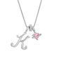 💖Dernier jour : 50 % de réduction ✨ Collier avec pendentif lettre de A à Z et trois breloques🎀