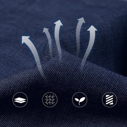 📢📢60 % de réduction !!! 🎅 Jeans taille haute à coupe droite pour hommes