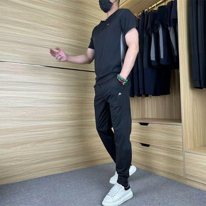 💐50% DE RÉDUCTION – DERNIER JOUR ! T-shirt manches courtes extensible – Liberté de mouvement totale 🧘‍♂️✨【Dernière Chance】