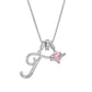 💖Dernier jour : 50 % de réduction ✨ Collier avec pendentif lettre de A à Z et trois breloques🎀