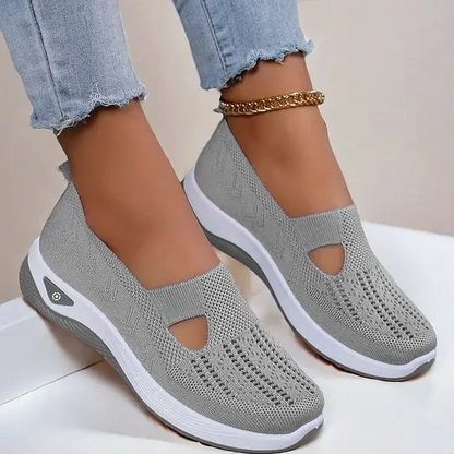🔥Chaussures pour femmes, confortables, respirantes, antidérapantes, orthopédiques, pour les personnes d'âge moyen et les seniors