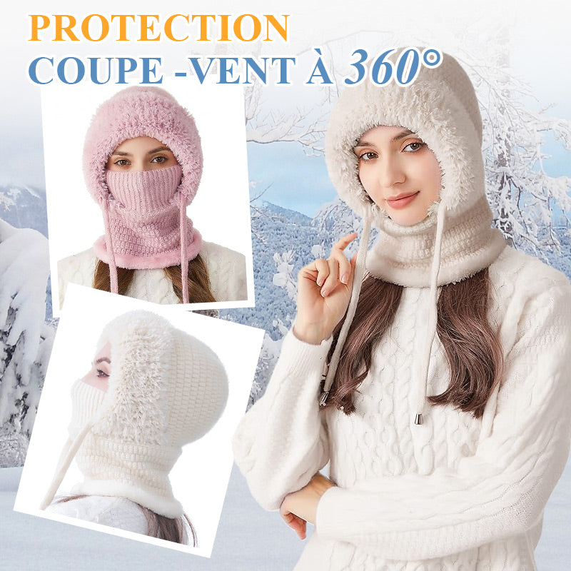🧣 50 % de réduction immédiate ! 🔥 Sweat à capuche 3-en-1 pour femme