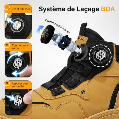 👞 60% DE RÉDUCTION ! ⛰️ Chaussures de Travail Homme – Imperméables, Antidérapantes & Confort Toute la Journée 🛡️