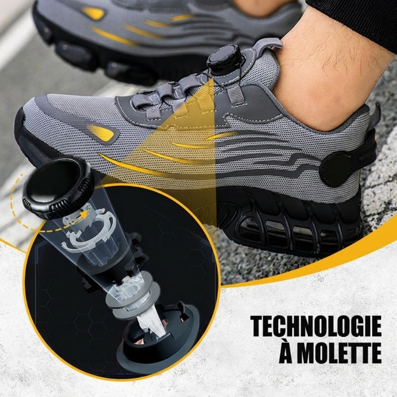 💎 50% DE RÉDUCTION! 💎 Sneakers de Sécurité Unisex – Design Élégant, Protection Brevetée & Confort Supérieur