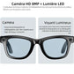 💐 PROMO EXCEPTIONNELLE -50% ! Lunettes Caméra IA 4K – Ultra Grand-Angle Anti-Vibration, Traduction IA, Oreilles Libres 🌿🎙️【Offre Limitée】