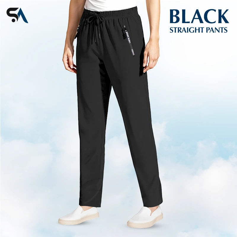 Pantalon décontracté unisexe ultra extensible, frais et confortable