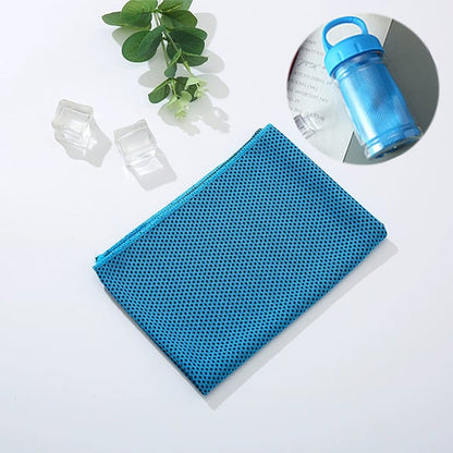 🔥Offre spéciale été ! 1 acheté = 1 offert !⚡Plus de 50 000 vendus !❄️Serviette rafraîchissante anti-transpiration à utiliser partout et à tout moment ! Réutilisable, douce, absorbante et rafraîchissante.