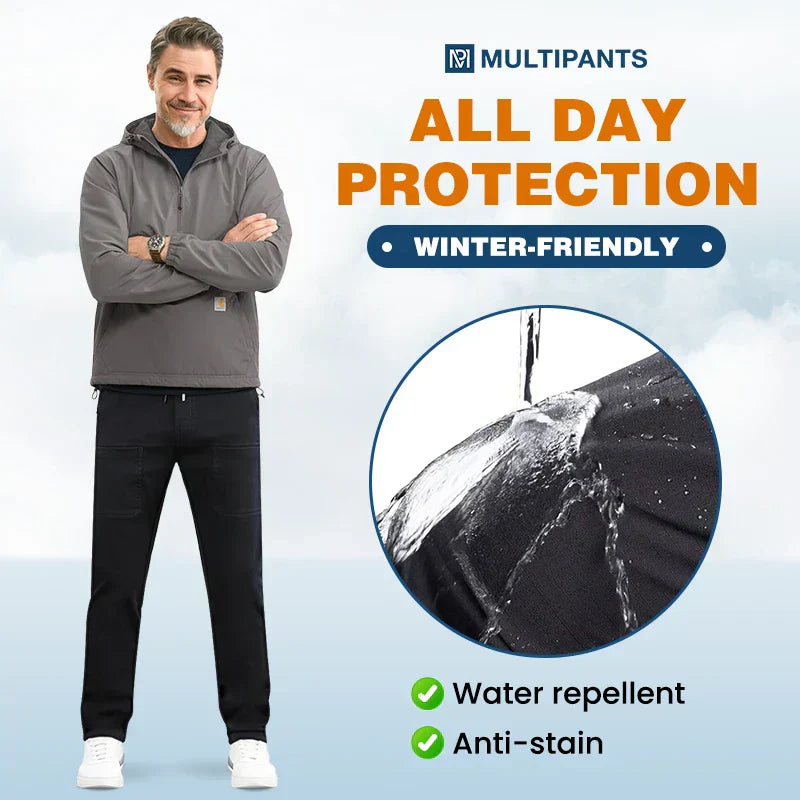 🎁Vente Flash -70%🏆MultiPants – Pantalon Cargo Extensible Multi-poches Haute Résistance