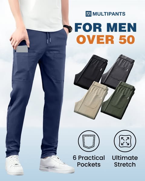 🎁Vente Flash -70%🏆MultiPants – Pantalon Cargo Extensible Multi-poches Haute Résistance