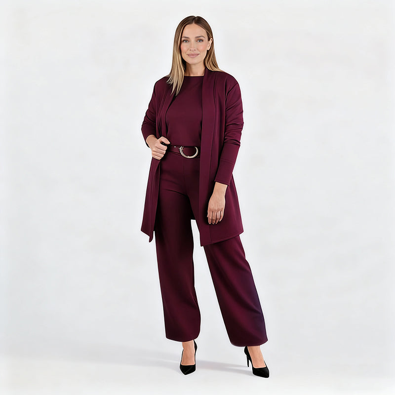 ⏰50% pour temps limité🍂Ensemble 3 Pièces Élégant - Confort Doux et Style Polyvalent 💼📦