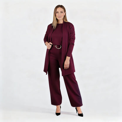 ⏰50% pour temps limité🍂Ensemble 3 Pièces Élégant - Confort Doux et Style Polyvalent 💼📦