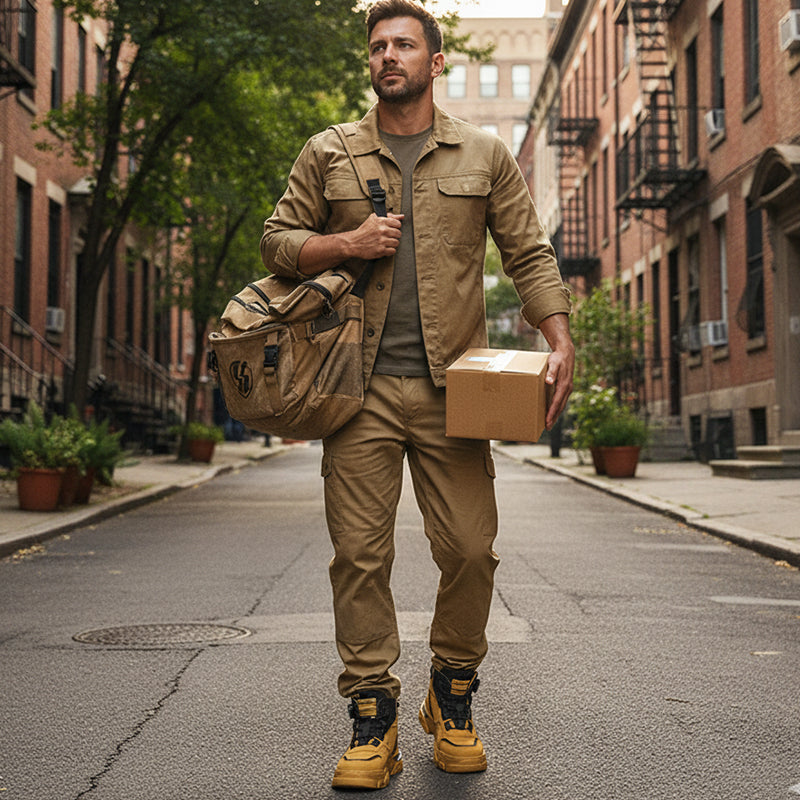 👞 60% DE RÉDUCTION ! ⛰️ Chaussures de Travail Homme – Imperméables, Antidérapantes & Confort Toute la Journée 🛡️