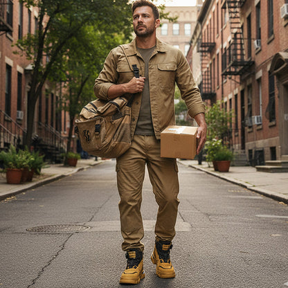 👞 60% DE RÉDUCTION ! ⛰️ Chaussures de Travail Homme – Imperméables, Antidérapantes & Confort Toute la Journée 🛡️
