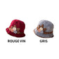 🎄Promotion de Noël -49% - Bonnet en tricot fleuri pour femme