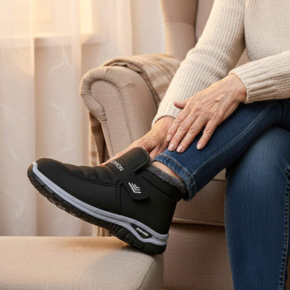 Sneakers slip-on sans lacets pour l'hiver