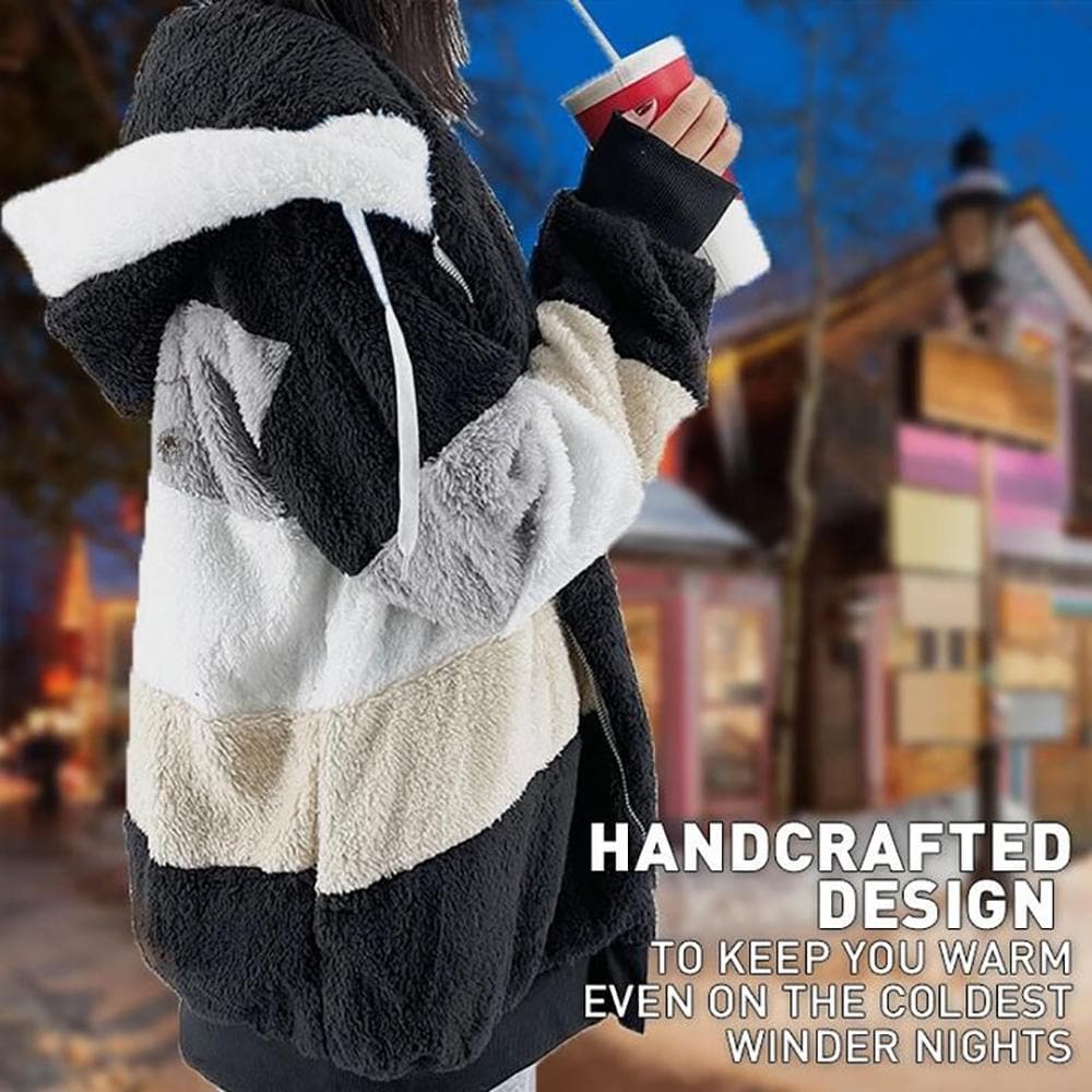 Manteau matelassé chaud en peluche Christmas Sale🔥 Offre limitée dans le temps