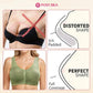 Soutien-gorge galbant sans fil confortable avec boutons sur le devant