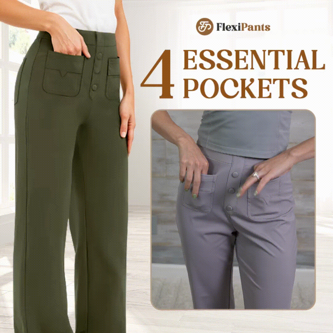 💖DERNIER JOUR DE SOLDE : 50 % DE RÉDUCTION 💐 Pantalon de ville extensible à taille haute pour femme, nouveau modèle 2026