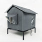 🐱 PROMO LIMITÉE 38% DE RÉDUCTION ! ✨ Maison pour Chat d‘Extérieur surélevée – Imperméable, Isolante, Stable et Pliable 🌧️