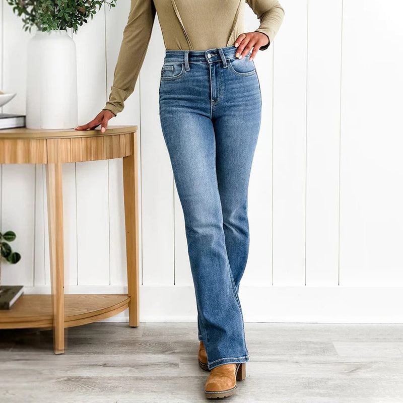 📢📢50 %  DE RÉDUCTION !! 🔥Pantalon stretch à taille haute pour les abdominaux 👖 + extensible à 360° pour une silhouette plus mince