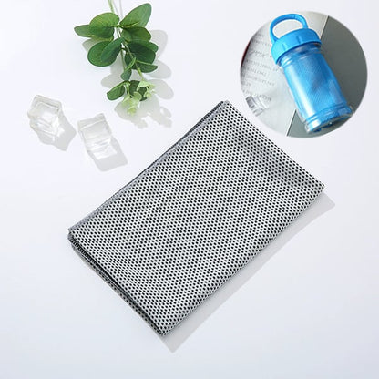 🔥Offre spéciale été ! 1 acheté = 1 offert !⚡Plus de 50 000 vendus !❄️Serviette rafraîchissante anti-transpiration à utiliser partout et à tout moment ! Réutilisable, douce, absorbante et rafraîchissante.