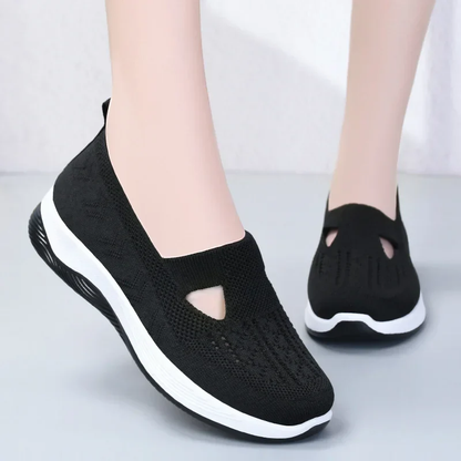 🔥Chaussures pour femmes, confortables, respirantes, antidérapantes, orthopédiques, pour les personnes d'âge moyen et les seniors