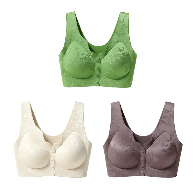 🔥acheté 1 offerts 2 🏆Soutien-Gorge Confortable Sans Armature avec Fermeture Frontale